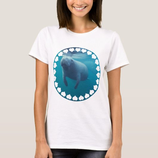 Manatee Dames uitgerust met T-Shirt (Voorkant)