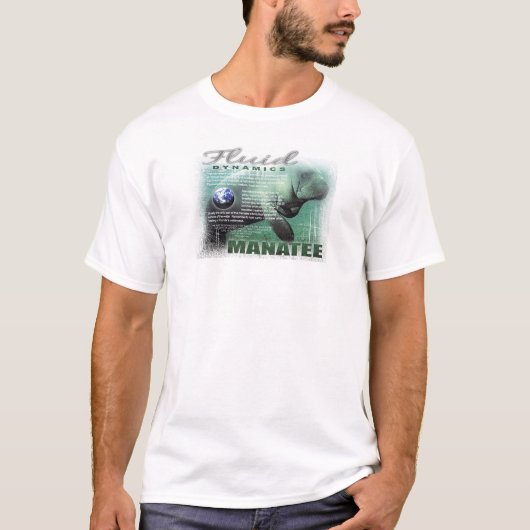 Manatee door Gregory Gallo T-shirt (Voorkant)