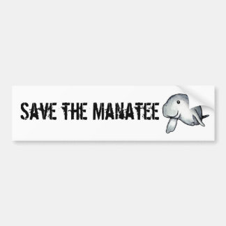Manatee-EB01 Bumpersticker