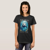 Manatee Encounter Blue Spring Onderwater Haven Flo T-shirt (Voorkant volledig)