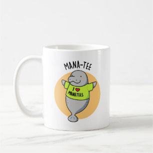 Manatee Funny Animal Pun Koffiemok