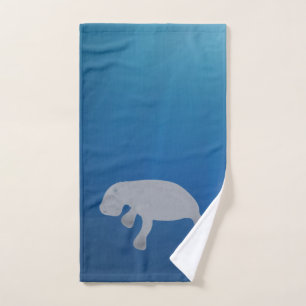 Manatee Hand Towel Handdoek