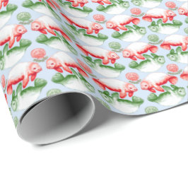 Manatee Holiday Paper  Cadeaupapier
