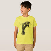 Manatee jongens op shirt (Voorkant volledig)
