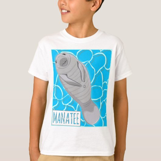 MANATEE kids T-shirt (Voorkant)