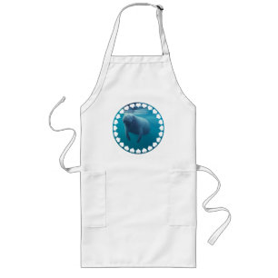 Manatee Long Apron Lang Schort