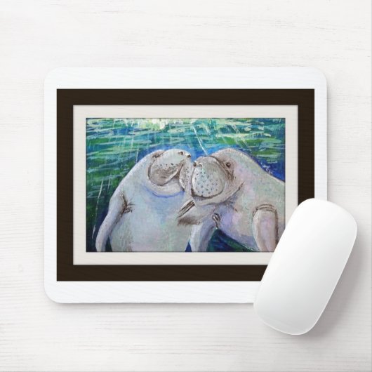 Manatee Love Muismat (Met muis)