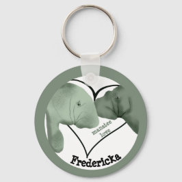 Manatee Love Sleutelhanger
