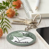 Manatee Love Sleutelhanger (Zijkant)