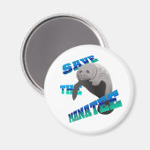 Manatee Magneet (Voorkant / Achterkant)