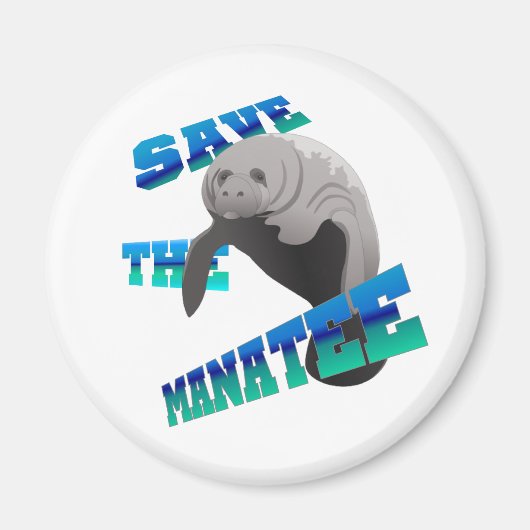 Manatee Magneet (Voorkant)