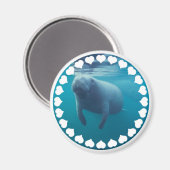 Manatee Magnet (Voorkant / Achterkant)