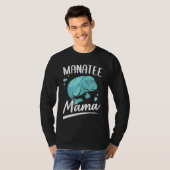 Manatee Mama Marine Dier Zee Koe T-shirt (Voorkant volledig)