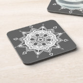 Manatee Mandala Bier Onderzetter (Linkerzijde)