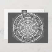 Manatee Mandala Briefkaart (Voorkant / Achterkant)