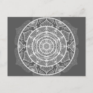 Manatee Mandala Briefkaart