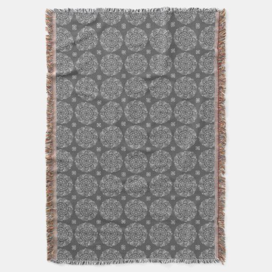 Manatee Mandala Deken (Voorkant Verticaal)