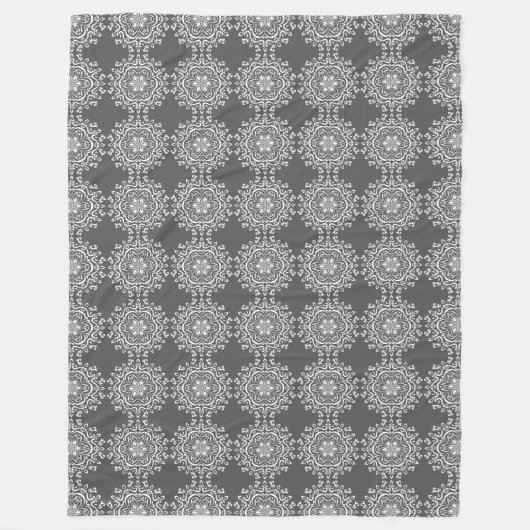 Manatee Mandala Fleece Deken (Voorkant)