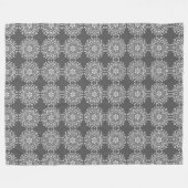 Manatee Mandala Fleece Deken (Voorkant (Horizontaal))