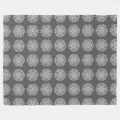 Manatee Mandala Fleece Deken (Voorkant (Horizontaal))