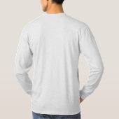Manatee met kerstmuts en sjaal t-shirt (Achterkant)