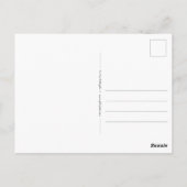 Manatee moeder en kalf briefkaart (Achterkant)