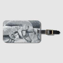 Manatee moeder met Bagagelabel Calf