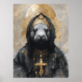 Manatee Nun Poster (Voorkant)
