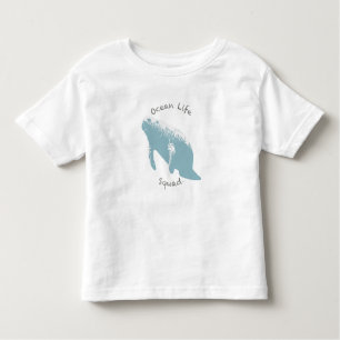 Manatee - Ocean Life Squad™ Kinder Shirts