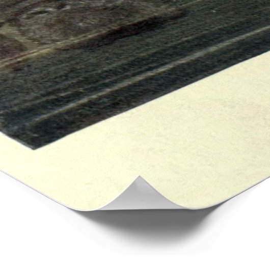  Manatee Painting (1909) Poster (Hoek)