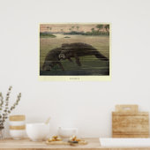  Manatee Painting (1909) Poster (Keuken)
