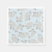 Manatee partij papier servetten (Voorkant)