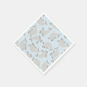 Manatee partij papier servetten (Hoek)