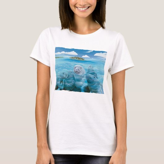 Manatee Party T-shirt (Voorkant)