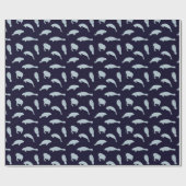 Manatee Pattern Cadeaupapier (Vlak)