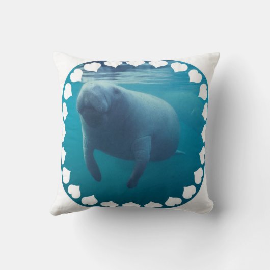 Manatee Pillow Kussen (Achterkant)