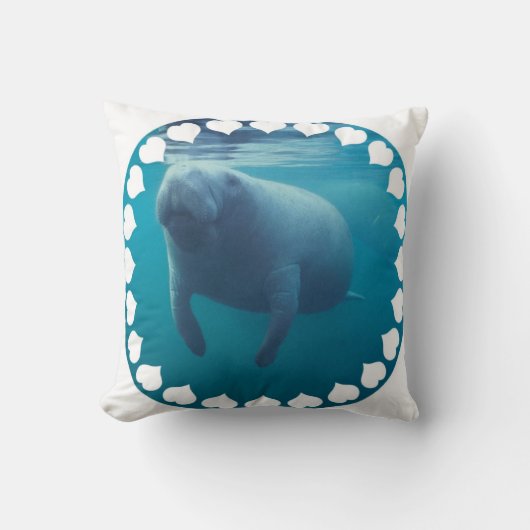 Manatee Pillow Kussen (Voorkant)