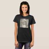 Manatee Retro Floaty Potates Ocean Zee Ch T-shirt (Voorkant volledig)
