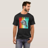 Manatee Retro  Floaty Potates Ocean Zee Ch T-shirt (Voorkant volledig)
