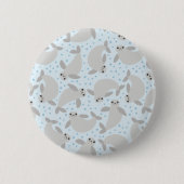 manatee ronde button 5,7 cm (Voorkant)