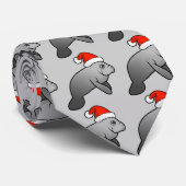 Manatee Santa Stropdas (Opgerold)