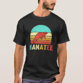  Manatee Shirt zonsondergang (Voorkant)