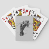 Manatee speelkaarten (Achterkant)