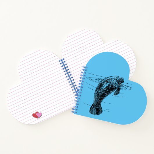 Manatee spiral notitieboek (Binnen)