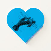 Manatee spiral notitieboek (Achterkant)