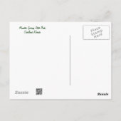 Manatee Springs Fl Briefkaart (Achterkant)