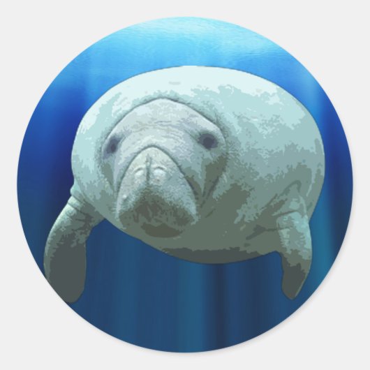Manatee Sticker (Voorkant)