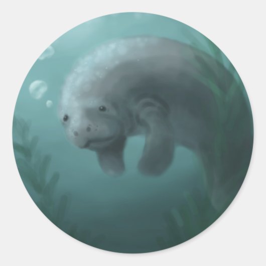 Manatee Sticker (Voorkant)