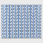 Manatee Stripe Wrapping Paper Cadeaupapier (Vlak)