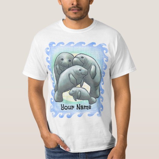Manatee t-shirt (Voorkant)